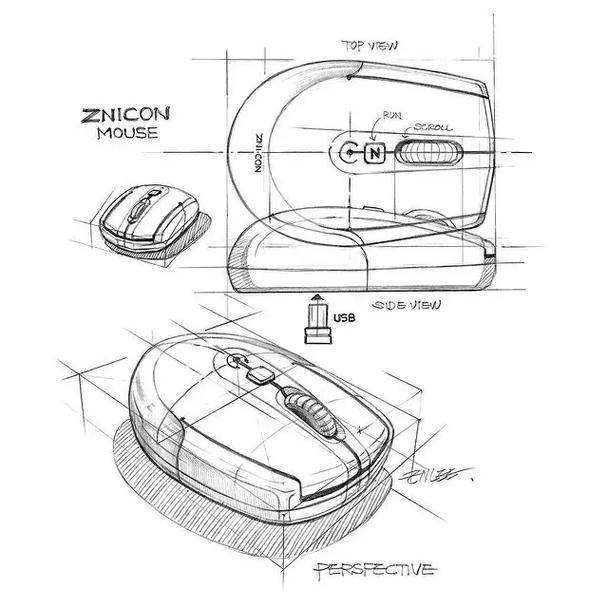 大神級工業設計手繪草圖 靈感、技法與考研啟示